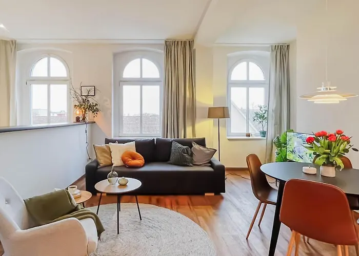 Moka Living-Sunset Apt, Nordic Design,Kueche,Wlan, Smarttv